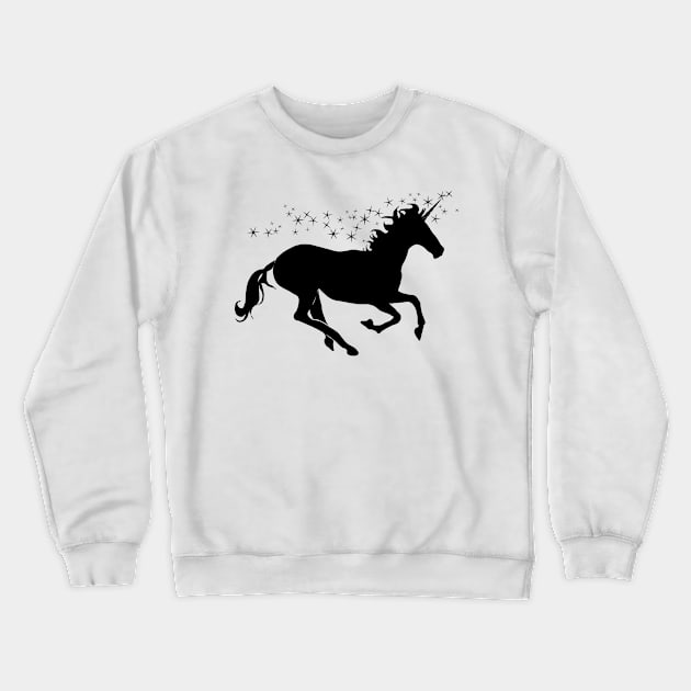 Unicorn Crewneck Sweatshirt by scdesigns